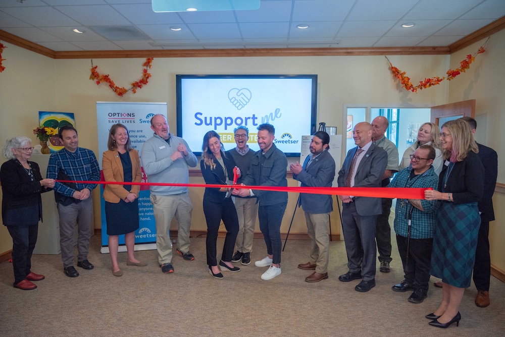 Ribbon Cutting for Sweetser SupportME Peer Center