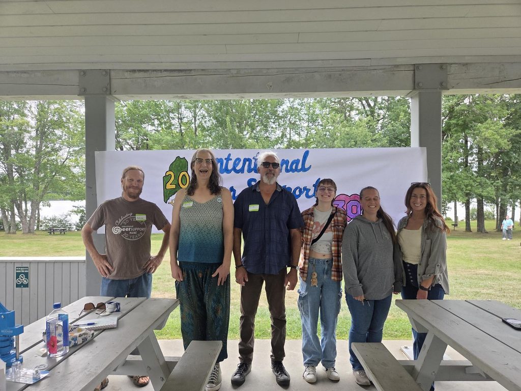Pictured from left to right: Adrian Erdman, Rook Hine, Bob Bergeron, Kacie Huber, Michelle Plourde, & Alaina Knox